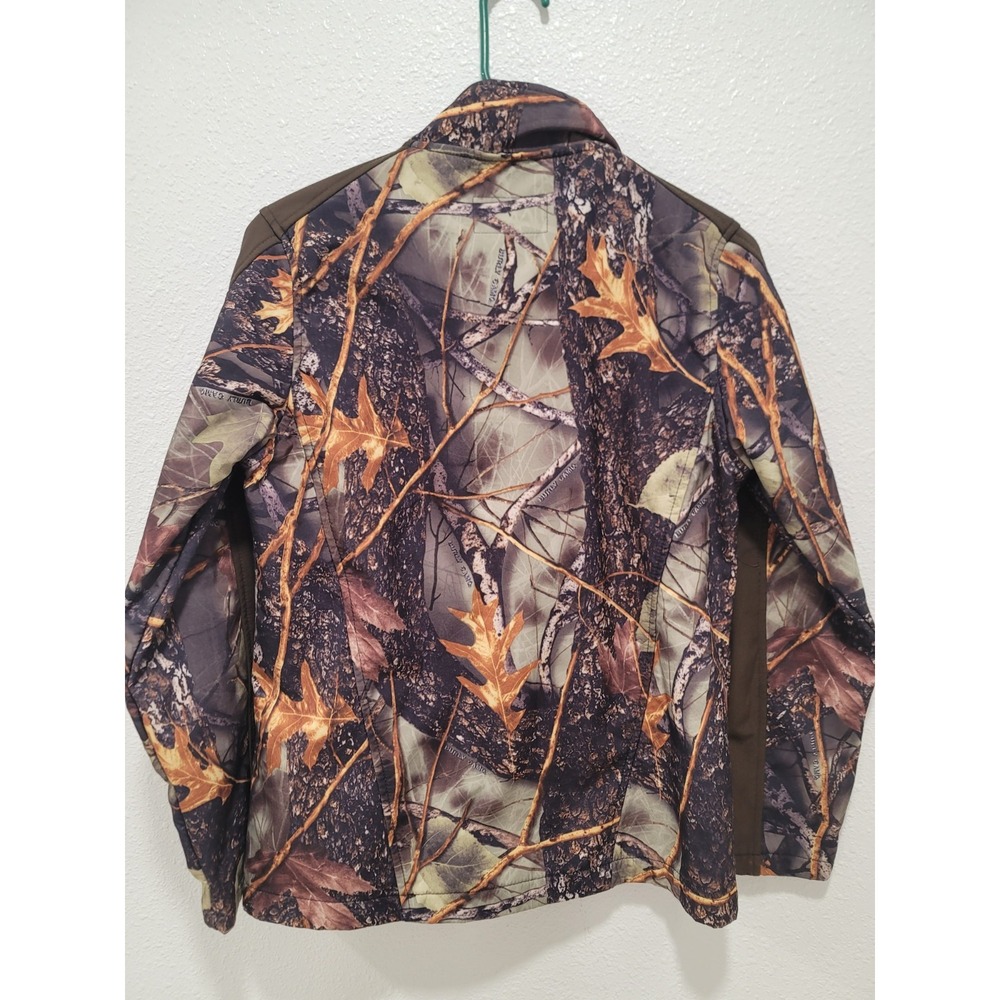 Camo ladies jacket Burly girl medium pink accents waterproof - Picture 5 of 5